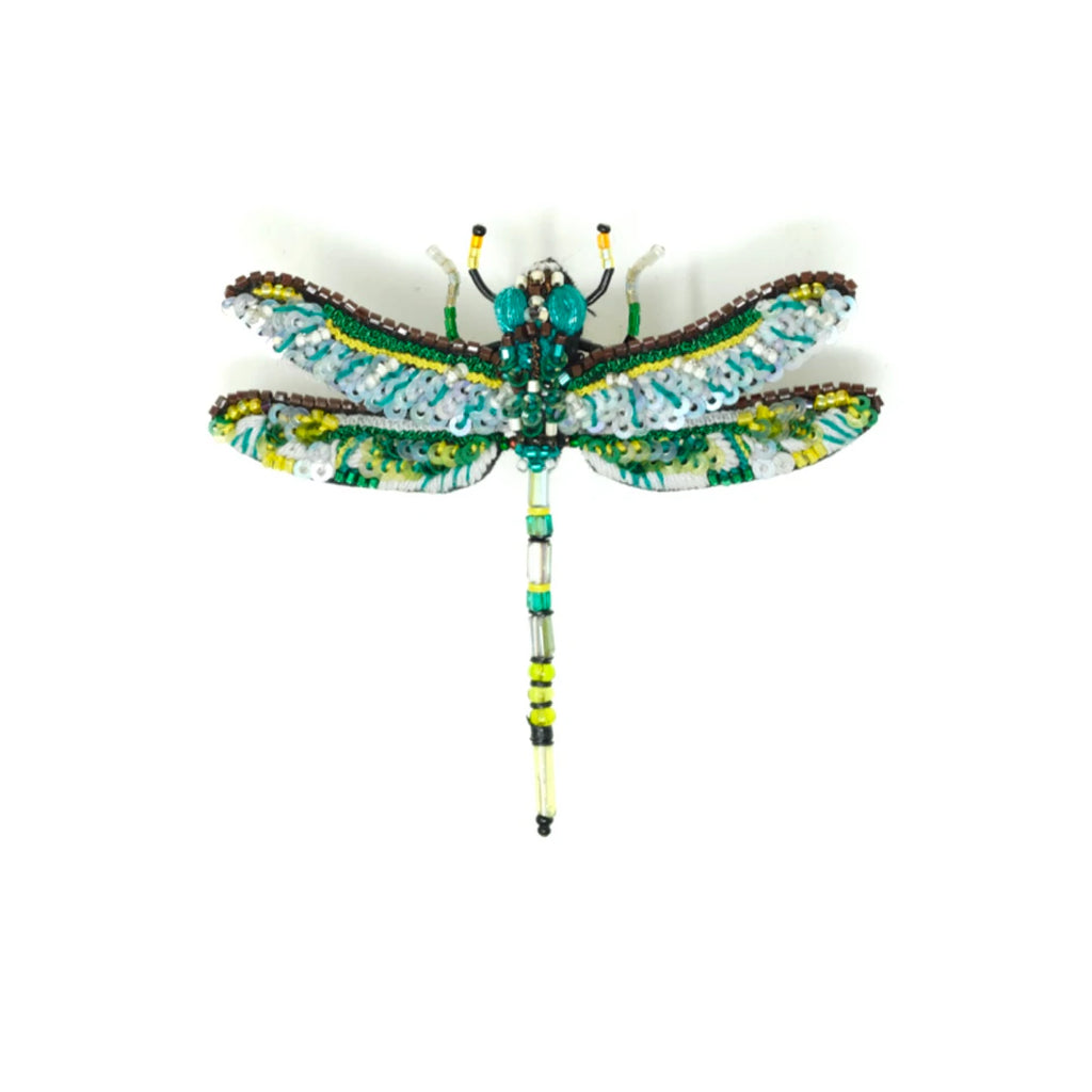 Green Darner Dragonfly Brooch | Trovelore