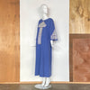 1960-70's Handmade Appliquéd Lace & Ribbon Kaftan