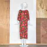 1960-70's Handmade Floral Maxi Dress