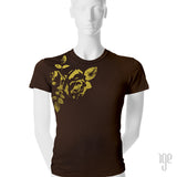 Rose Bud T-Shirt - 1 (SM) / brown-gold - 2 (MD) / brown-gold - 3 (LG) / brown-gold