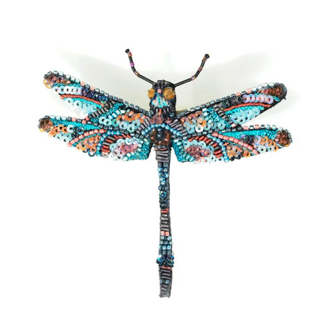 Jeweled Dragonfly Brooch | Trovelore