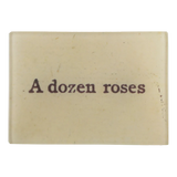 A dozen roses