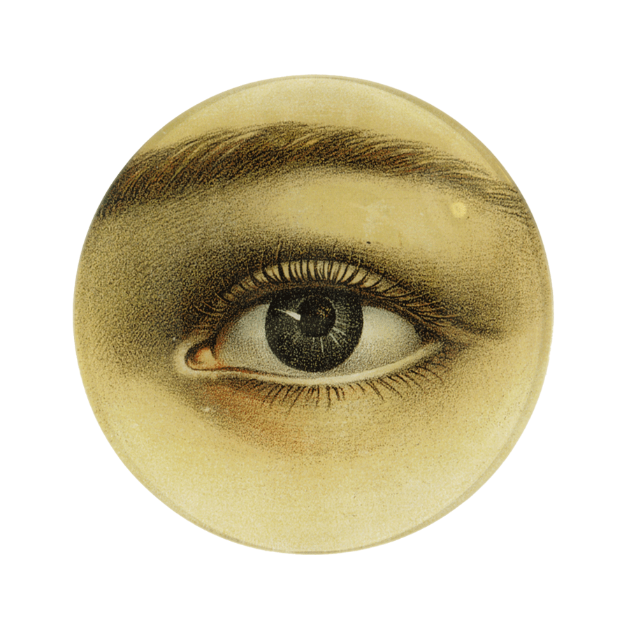 Eye (Left) Plate - 5.75" Round