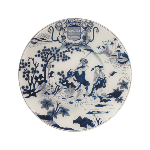 Faience Swag Plate Plate