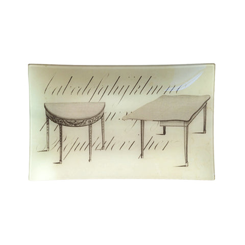 John Derian Two Tables Tray