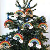 Jolly Rainbow Ornament