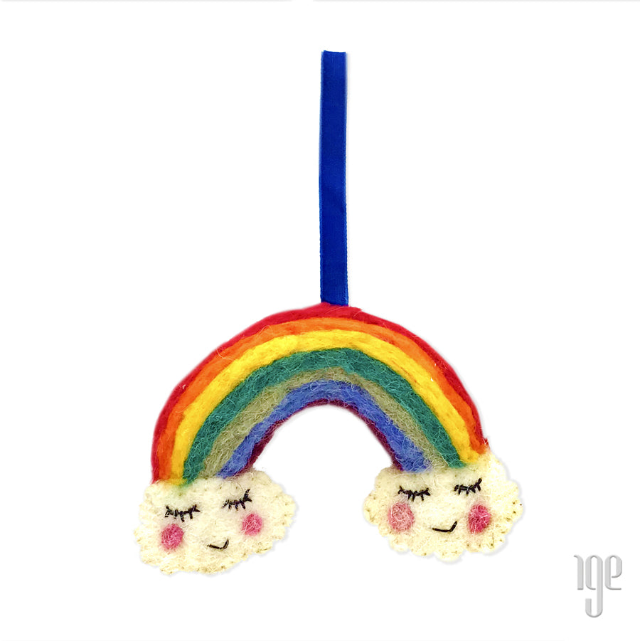 Jolly Rainbow Ornament