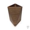 Kenichi Mizushima Faceted Walnut Holder | Triangular