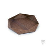 Kenichi Mizushima Faceted Walnut Tray