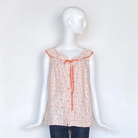 50s Lace Bed Jacket