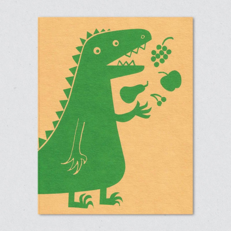 Lisa Jones | Vegesaurus Greeting Card