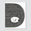 Lisa Jones | Dog Tired Greeting Card