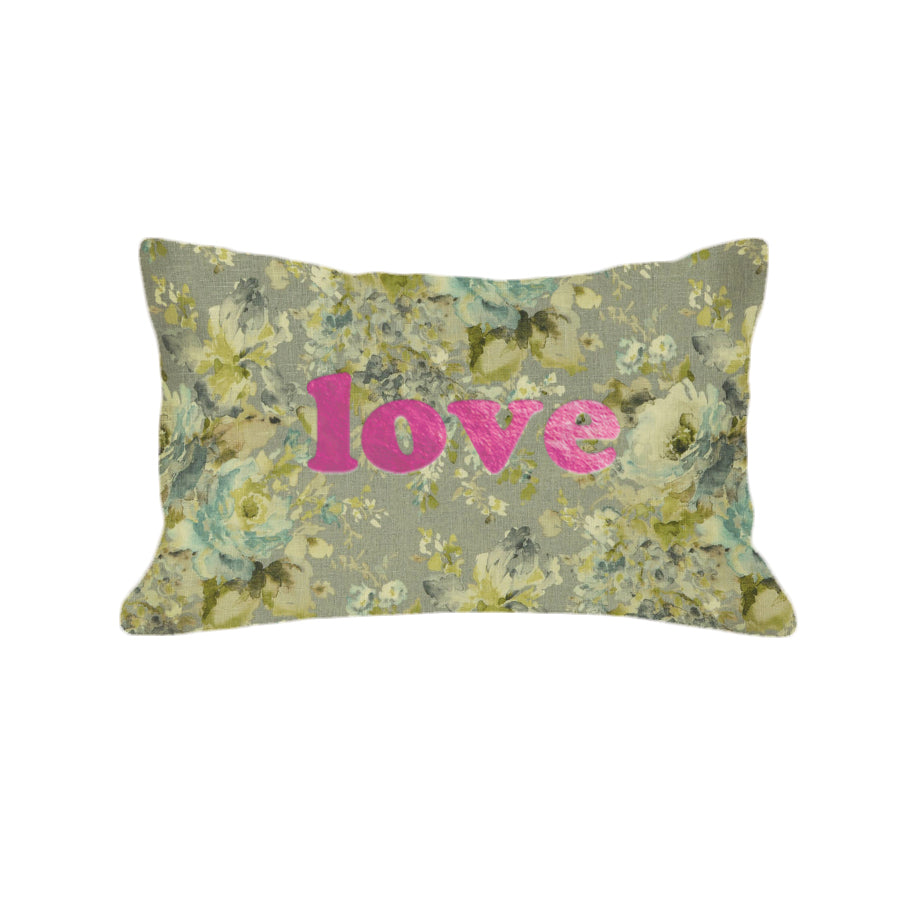 BOLD love  Pillow