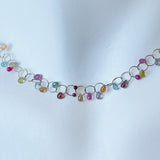 Circus Confetti Necklace | Multi Gems