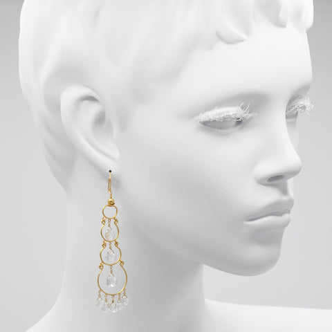 Large Horn Earrings