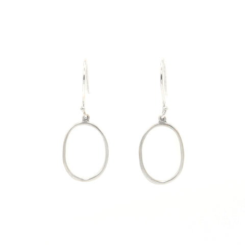 Large Disc Drop Earrings