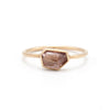 Marion Cage | Geo Spinel Rose Gold Stacking Ring | One of a kind