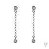 Two in One Diamond & Chain Drop Earrings