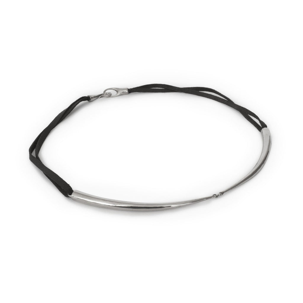 Arpent 1/2 Choker - rhodium