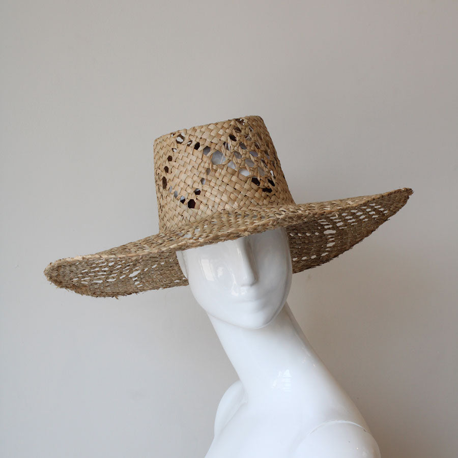 Nana Big Bao Straw Hat Natural | Italy