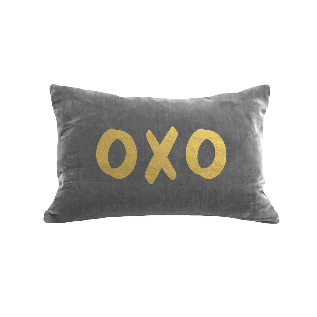 OXO Pillow - platinum / gold foil