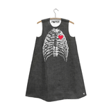 Naked Heart Skeleton Dress