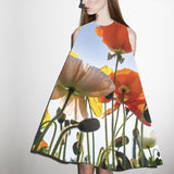Poppy Power: Paper Poppy Dress