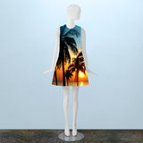 Summer Sunsets: Palm Tree Dress
