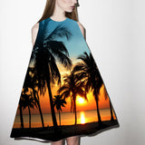 Summer Sunsets: Palm Tree Dress