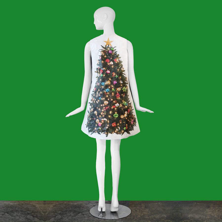 Holiday Hostess: Paper Christmas Tree Dress