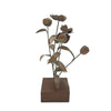 Vintage Petite Copper Posie Flower Sculpture