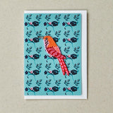 Wallpaper Bird 'Patch' Card