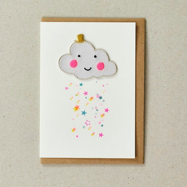 Happy Cloud 'Patch' Card