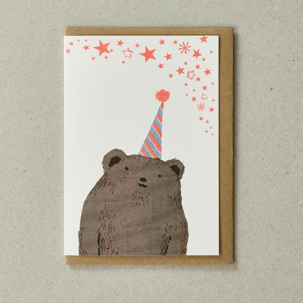 Confetti Bear Card