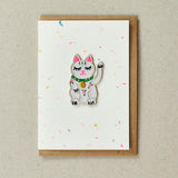 Lucky Cat 'Patch' Card