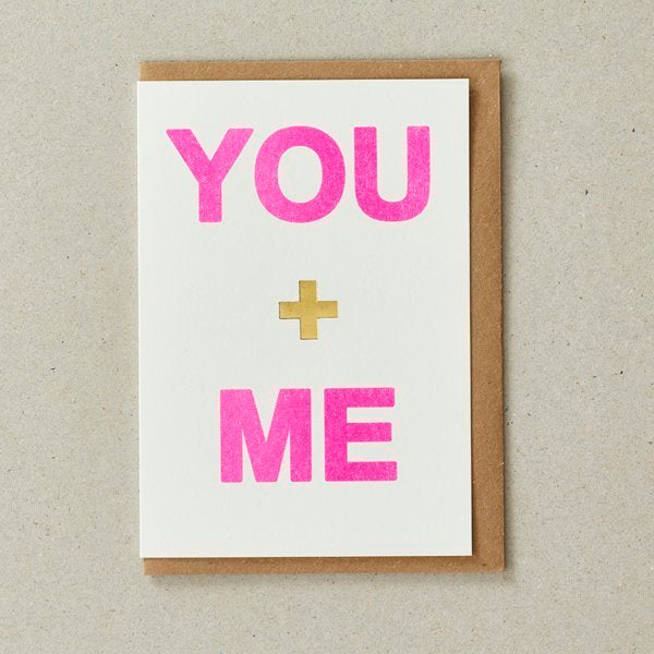YOU + ME Card