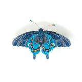 Pipevine Swallowtail Butterfly Brooch | Trovelore