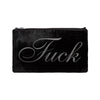 F*ck Pouch - black / gunmetal foil