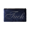 F*ck Pouch - navy / gunmetal foil