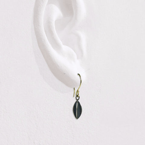 Two Tone Pod Earrings