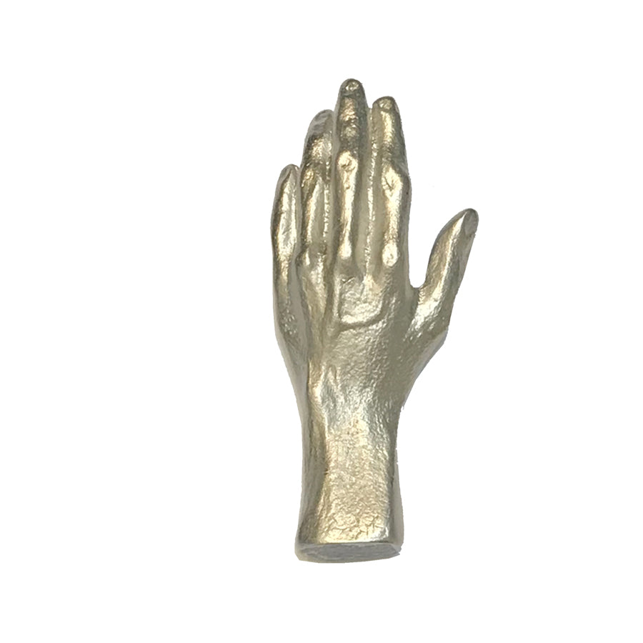 Hand Figurine - silver