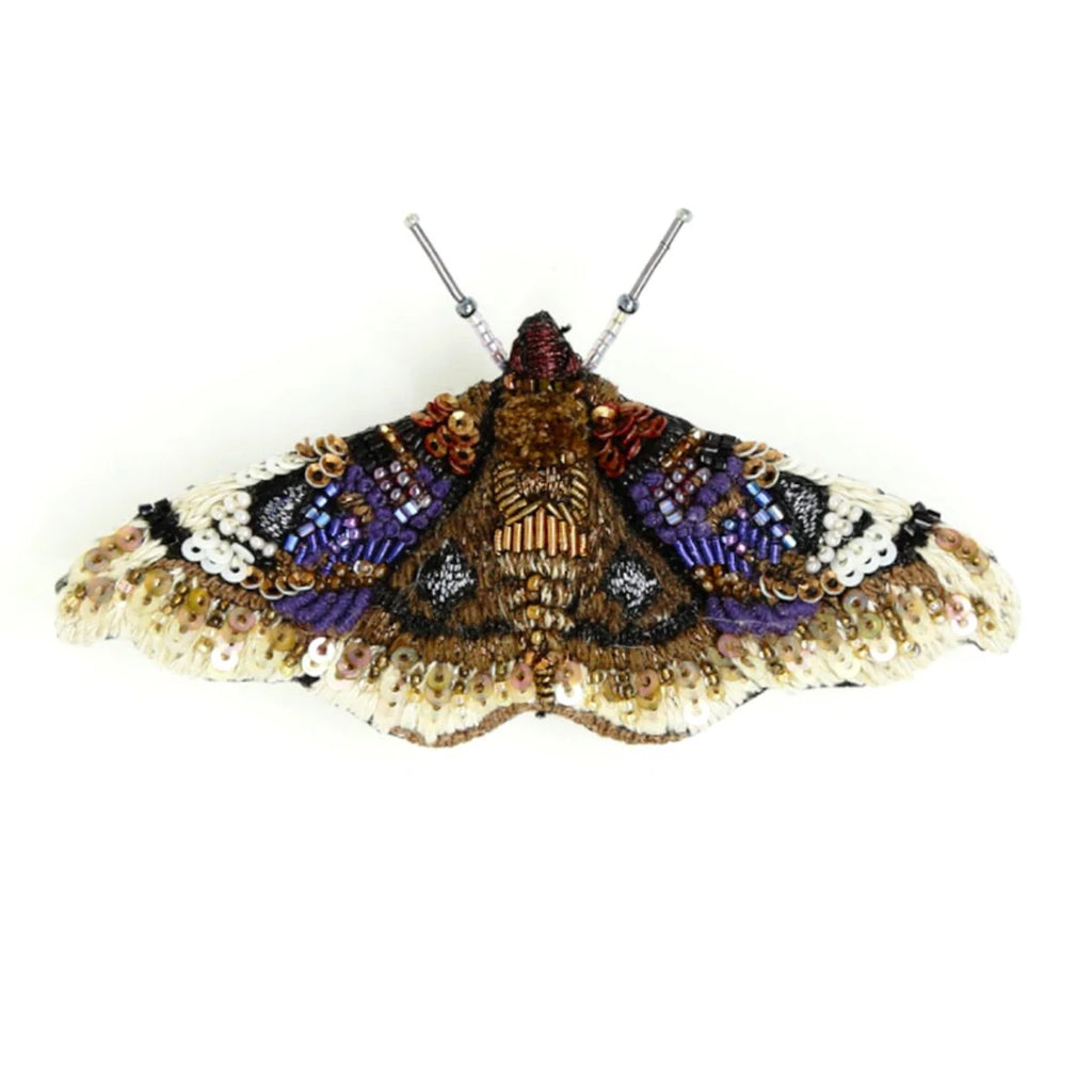 Small Emperor Moth Brooch | Trovelore