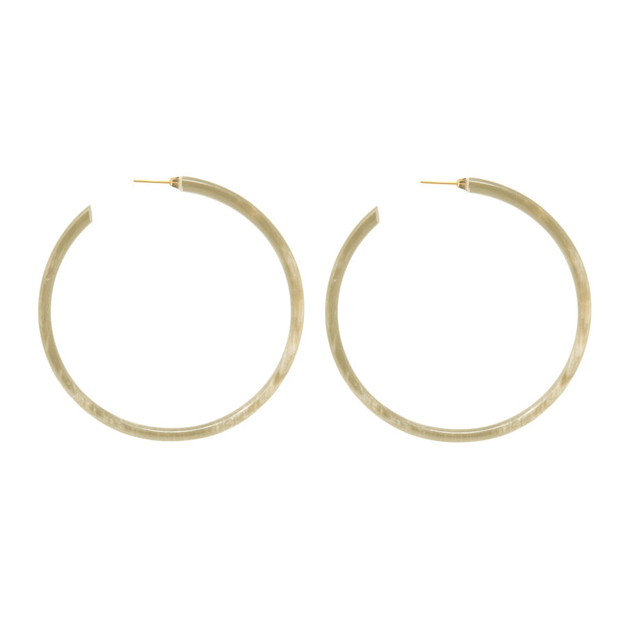 Large Horn Earrings