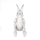 Handmade Articulated  Rabbit Figurine