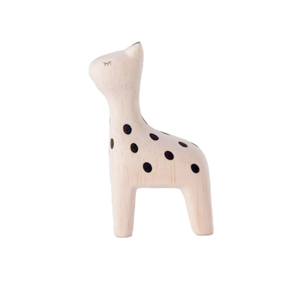 Handmade Japanese Wooden Figurine | Giraffe