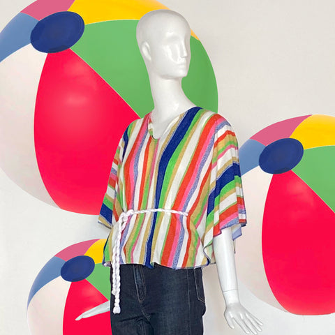 Mix & Match Outfit: Appliqué Shirt, Wrap Skirt, Bandana