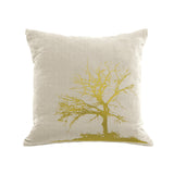 Tree Pillow - cream / gold foil