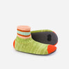 Unisex Varsity Socks Slippers | Lime-Green