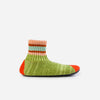 Unisex Varsity Socks Slippers | Lime-Green