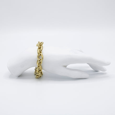 Steven Vaubel | Flat Square Chain Link Bracelet